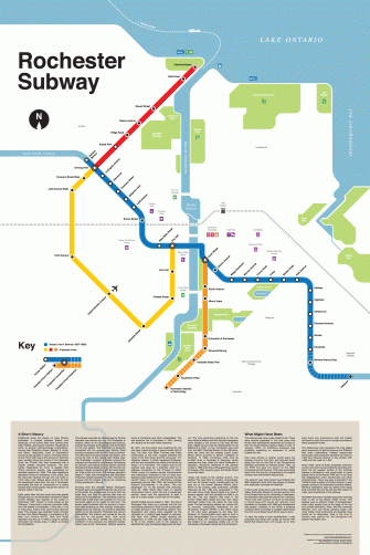 Rochester Ny Subway Map The Ghost Subway Of Rochester, New York - Big Think