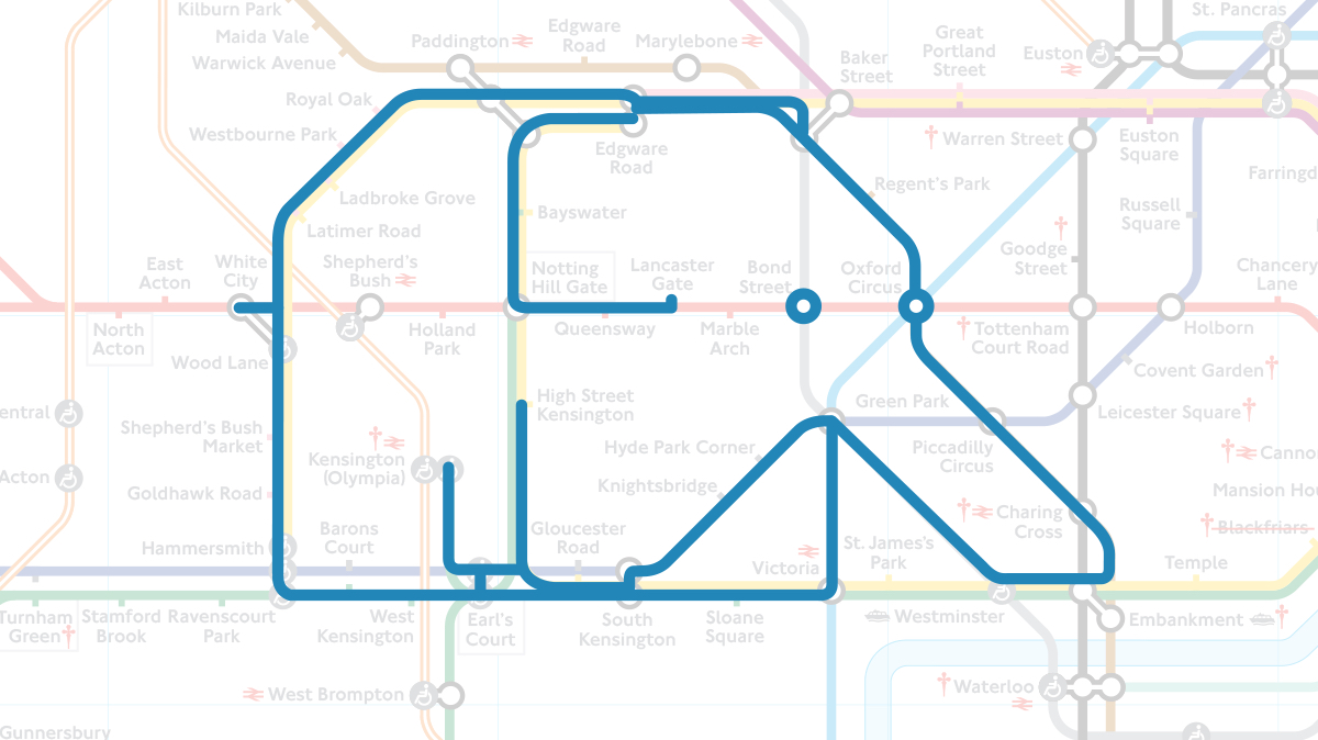 Meet the Zoo Hiding in the Tube Map - Big Think