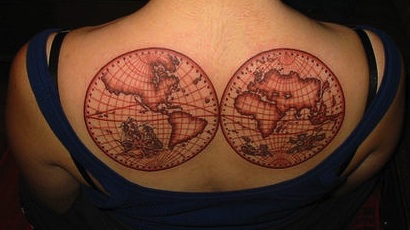 World Map Tattoo Ideas In 2021  Meanings Designs And More