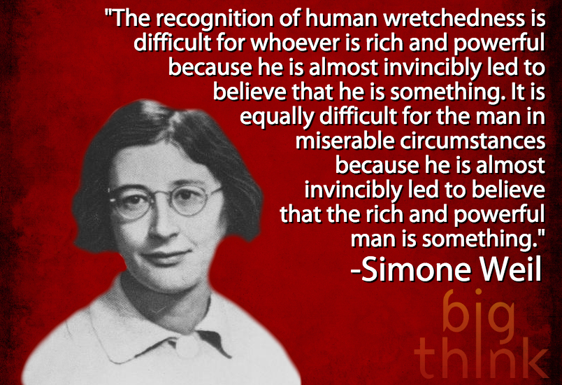 Simone Weil on the Recognition of Faults - Big Think