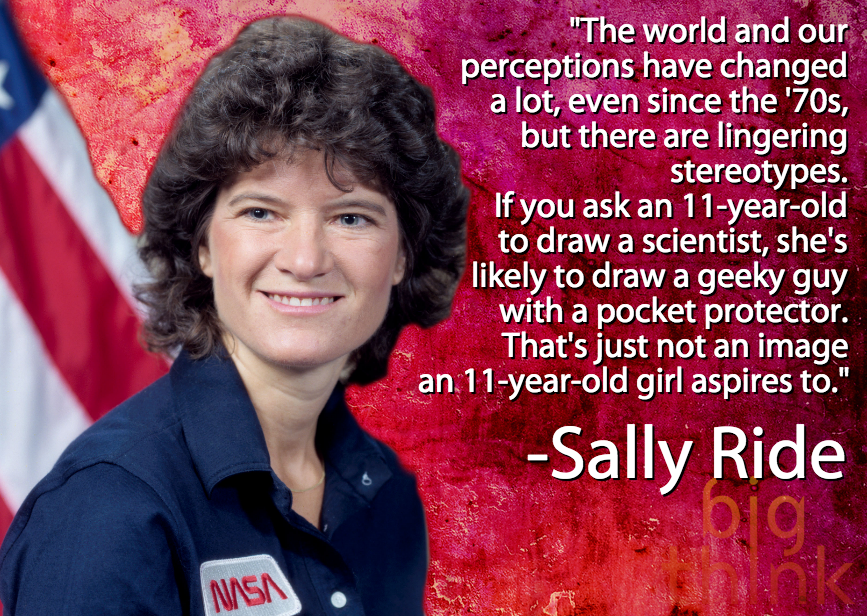 Sally Ride on Getting Girls Interested in Science - Big Think