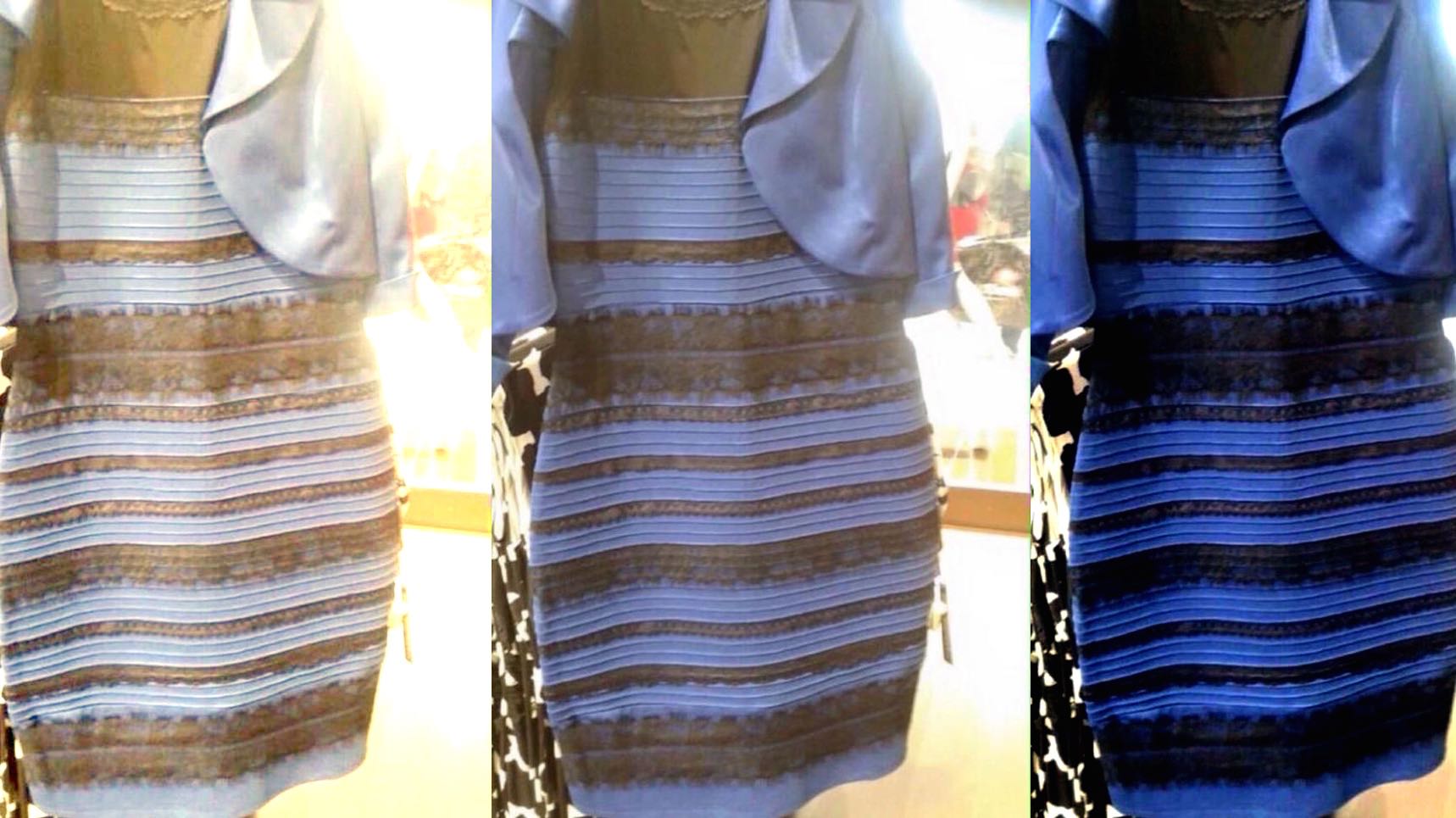 Why We're Fascinated by the Blue-Black, White-Gold Dress - Big Think