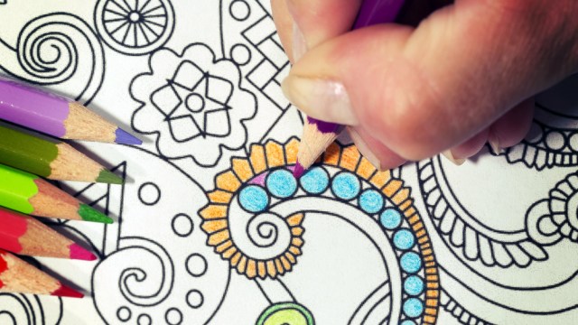 Coloring books for grown-ups can ease stress and calm one's inner child -  The Washington Post