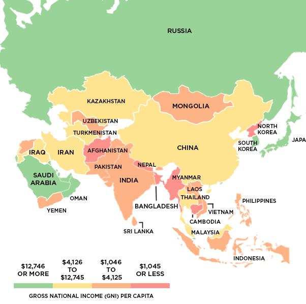 That's Gross: the Four Worlds of Income Inequality - Big Think