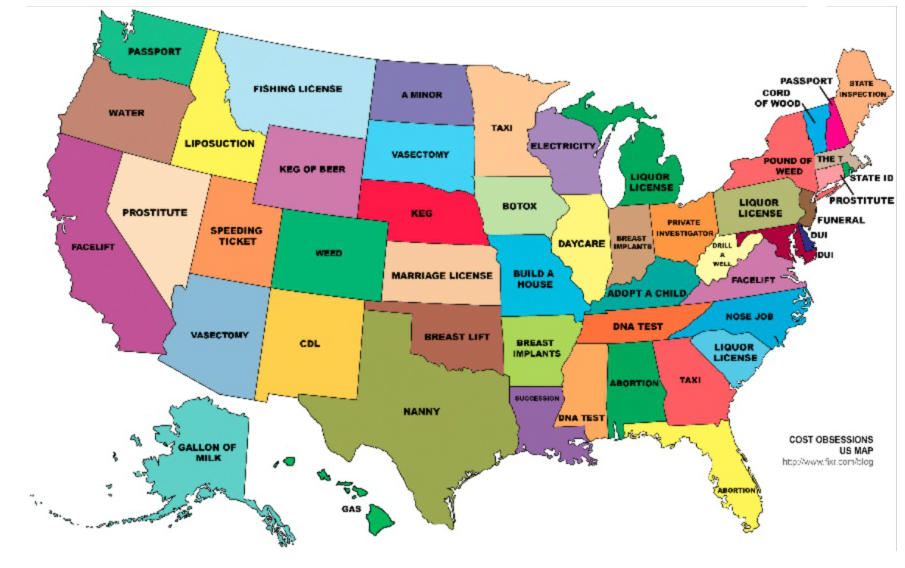 The Weird Geography of Autocomplete Maps - Big Think