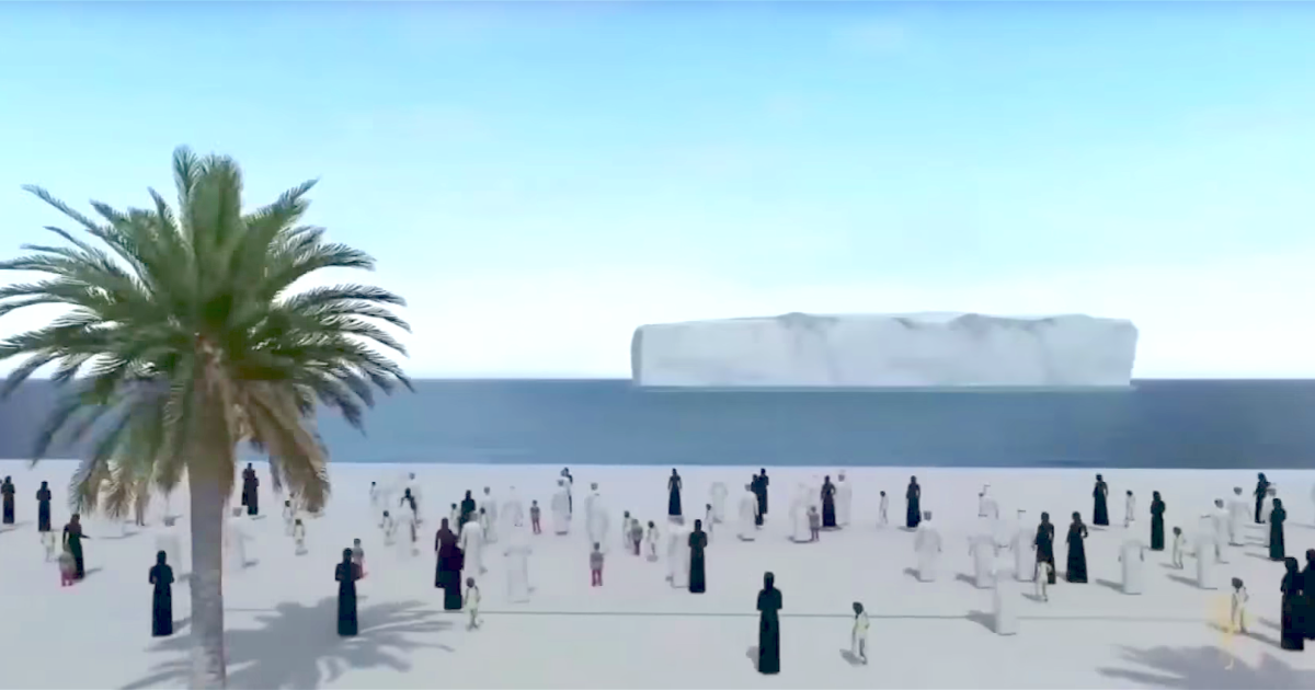 Watch How UAE Plans to Drag Icebergs from Antarctica to Solve Its Water ...