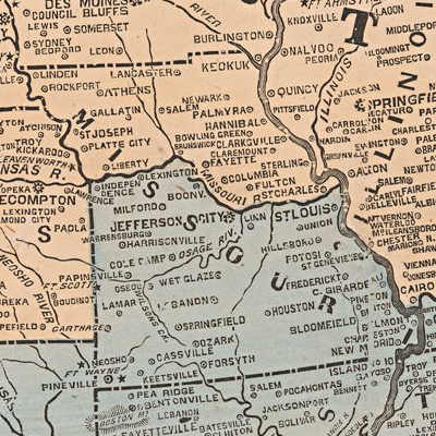 A Map of the Disunited States, “as Traitors and Tyrants Would Have It ...