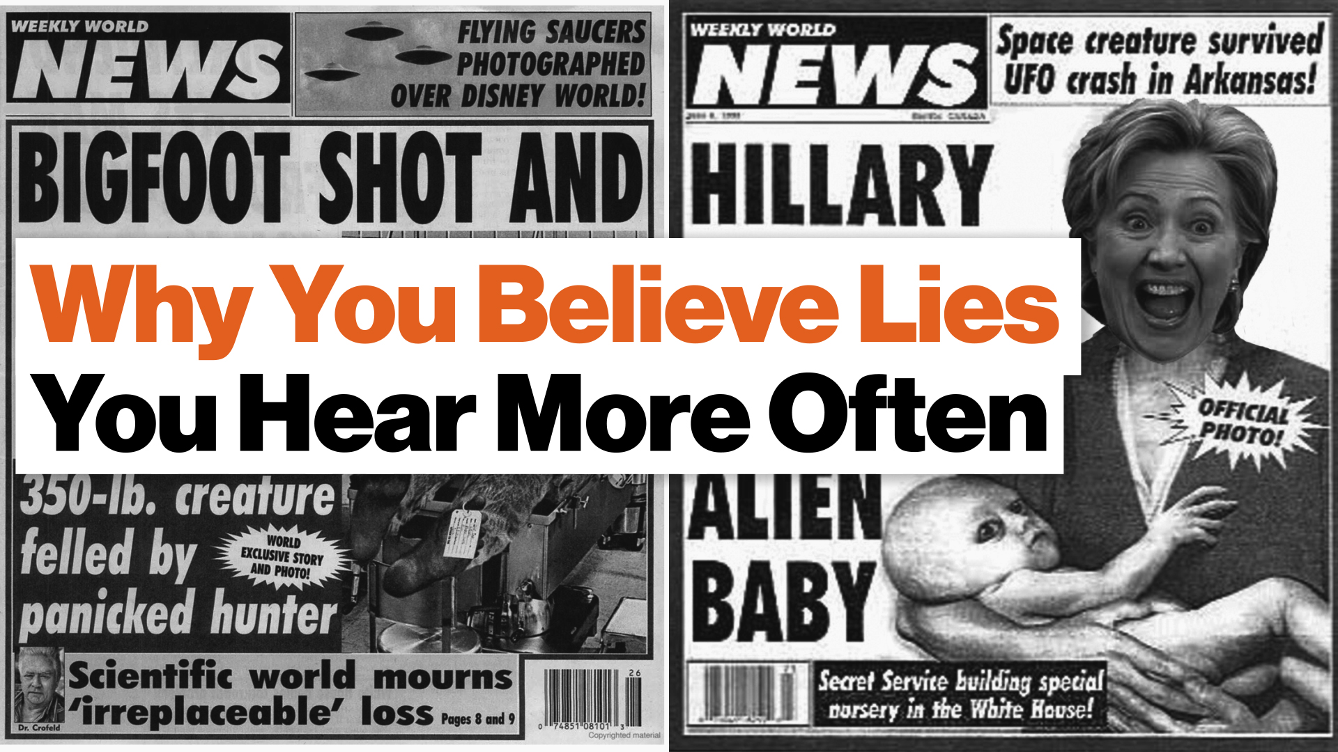 Why You Believe Lies The More Often You Hear Them - Big Think