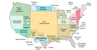 The U.S. is Cow Country, and other lessons from this land use map - Big ...