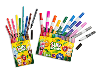 Explore the Senses with Crayola's Silly Scents Markers
