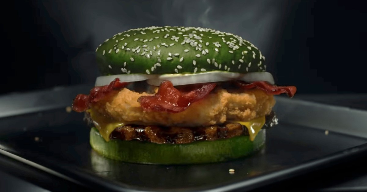 We Tried That Nightmare King Burger From Burger King You've Been Hearing  About