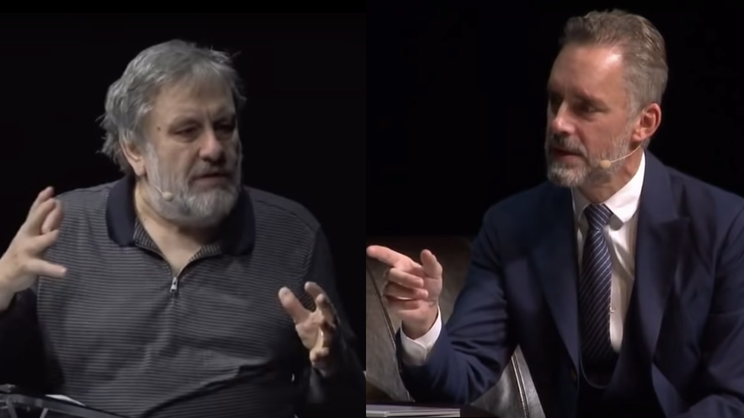 Highlights "debate of the century": Jordan Peterson and Slavoj Zizek - Big Think