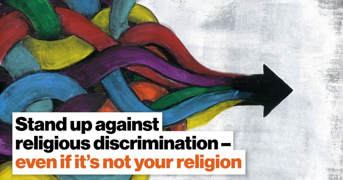 essay about religion discrimination