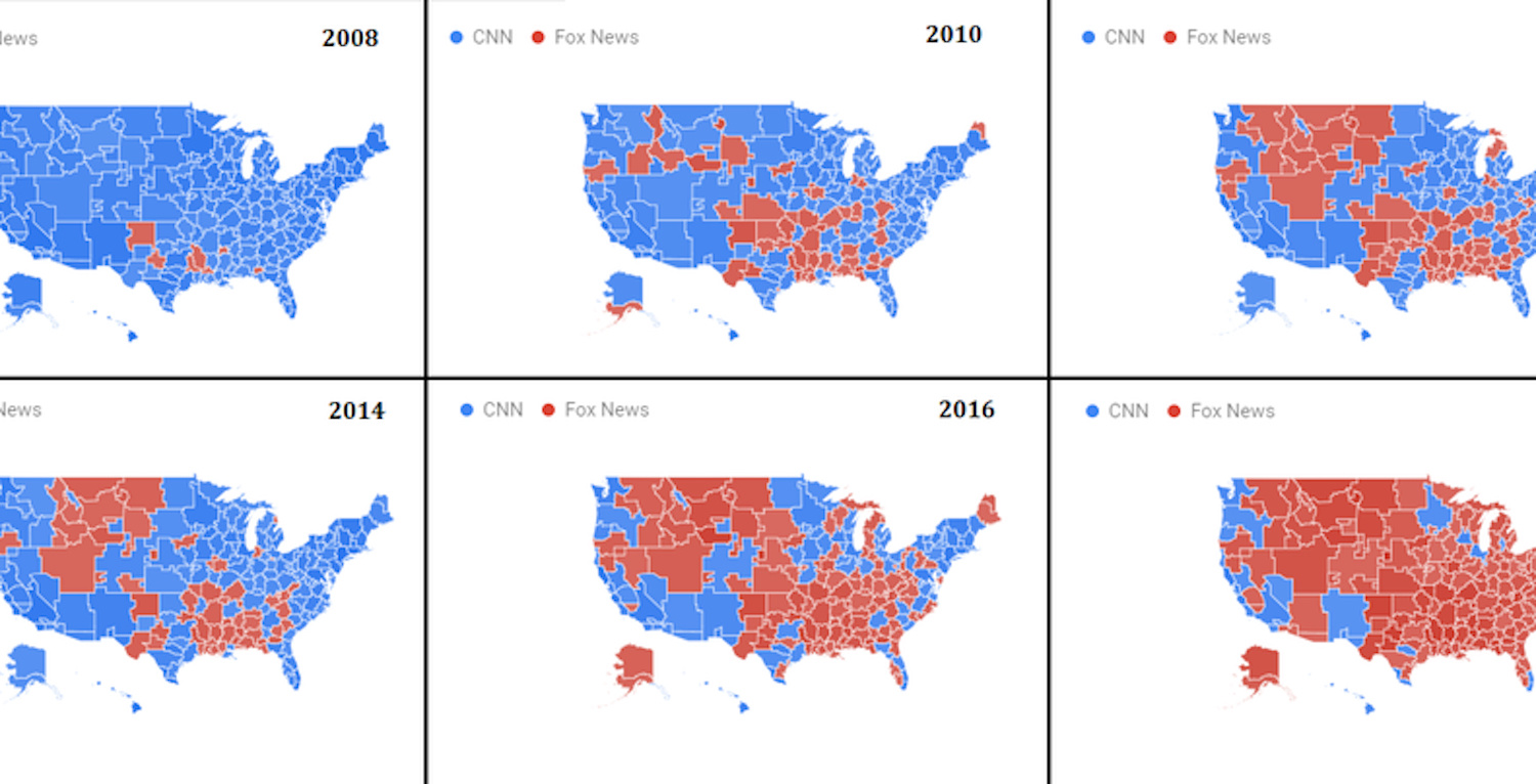 Maps show how CNN lost America to Fox News Big Think