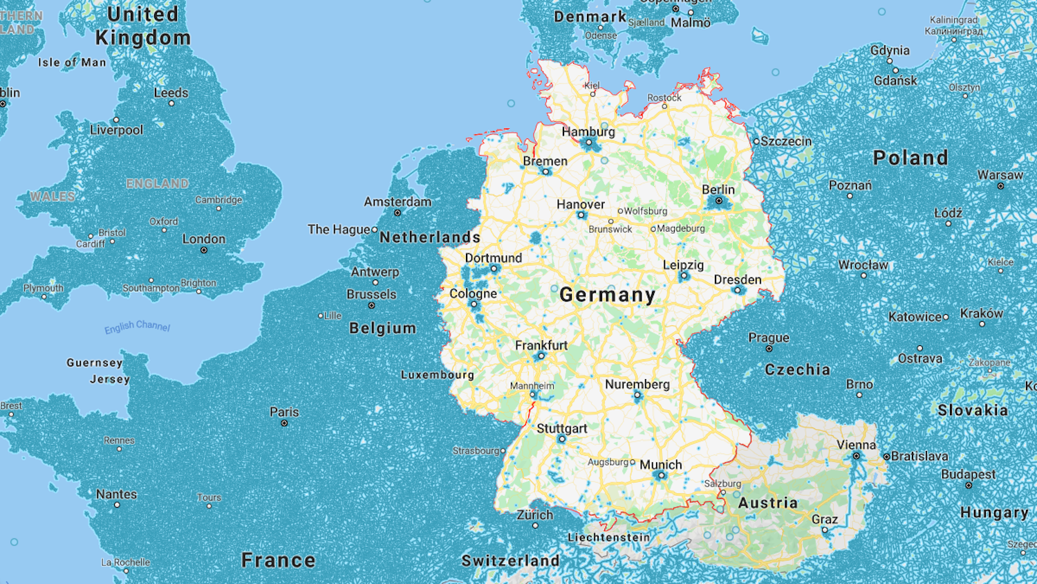 Google Maps Street View Why Germany is a blank spot on Google's Street View