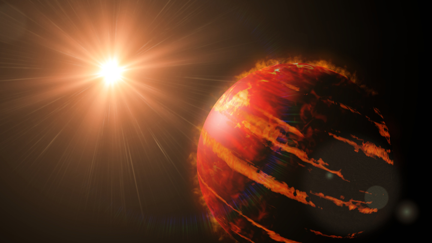 Eso Astronomers Observe Exoplanet Where It Rains Molten Iron - Big Think