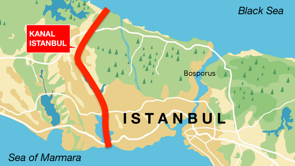 why erdogan wants to turn istanbul into an island big think