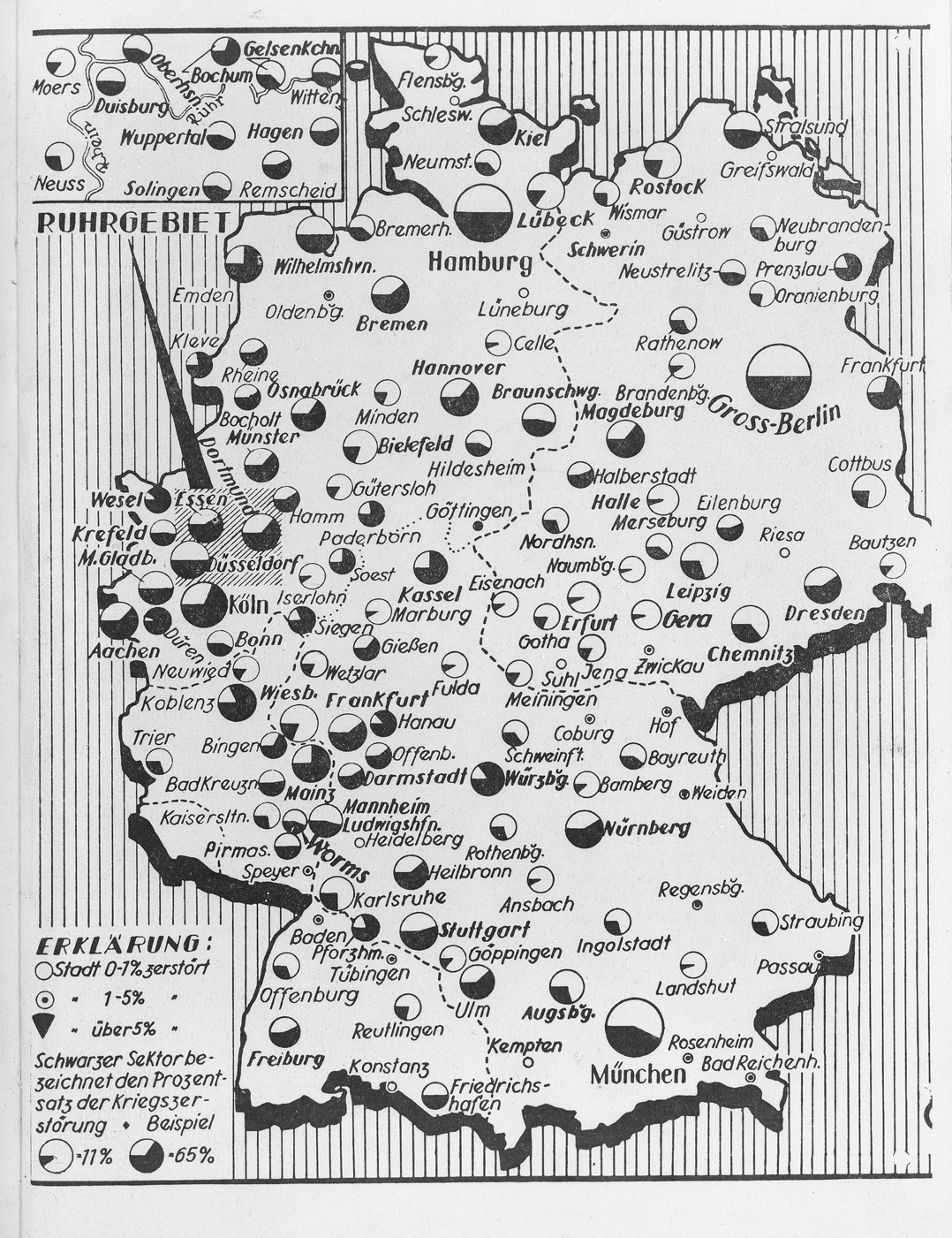 The horror of the air war, in one stark map - Big Think