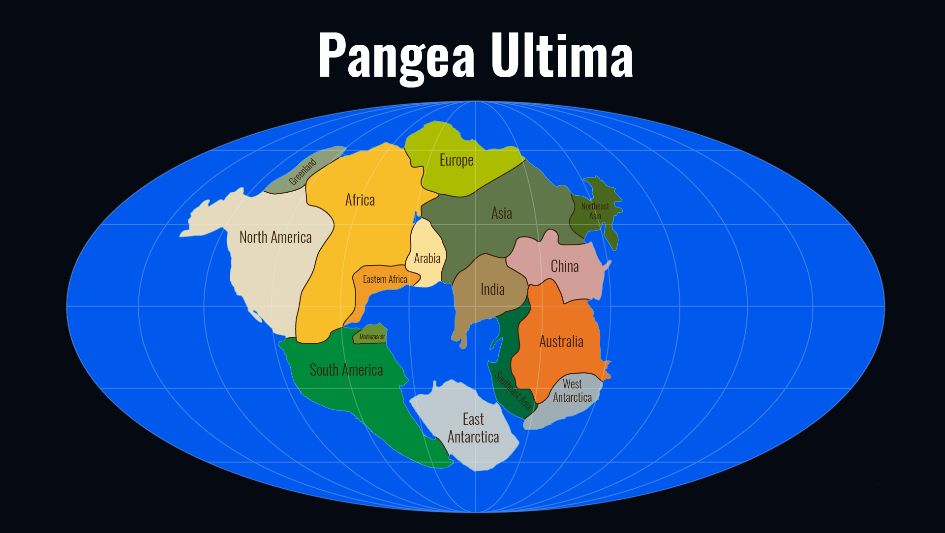 Four scenarios for the next supercontinent - Big Think