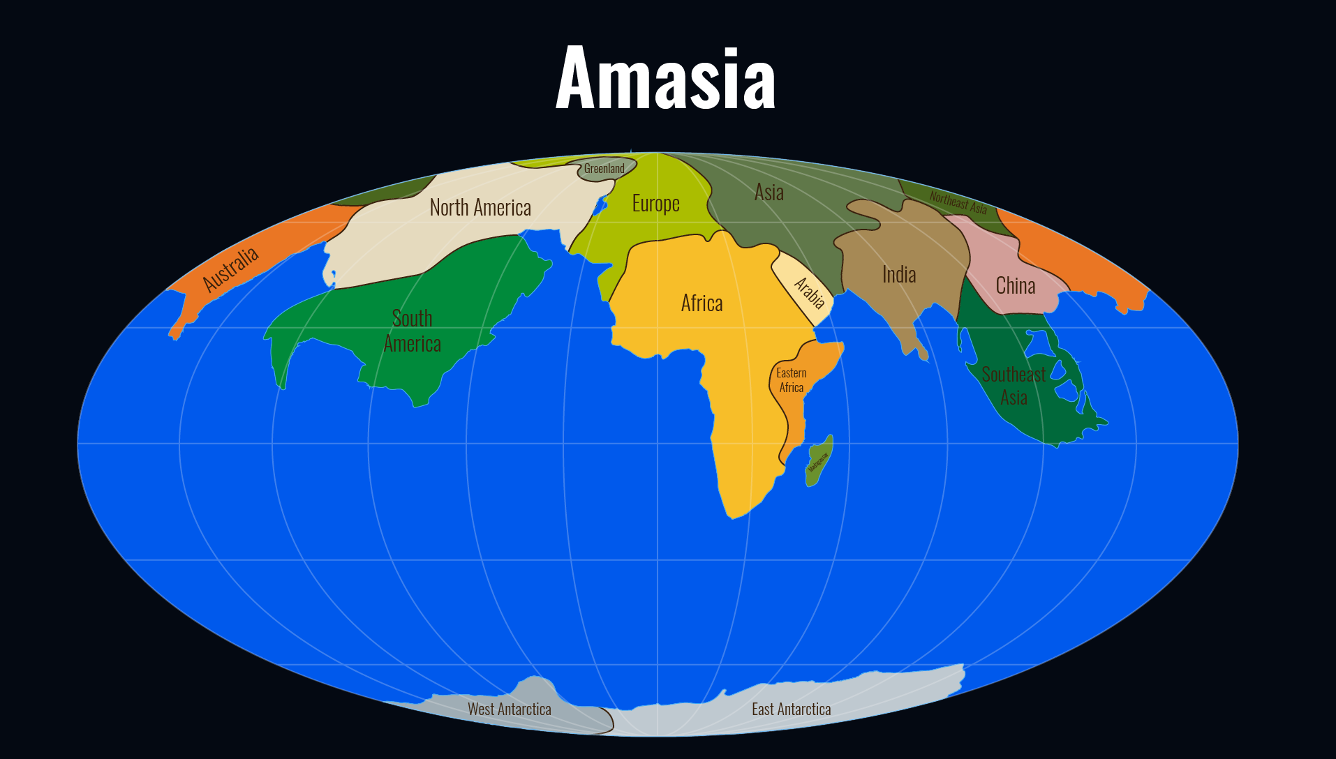 Four scenarios for the next supercontinent - Big Think