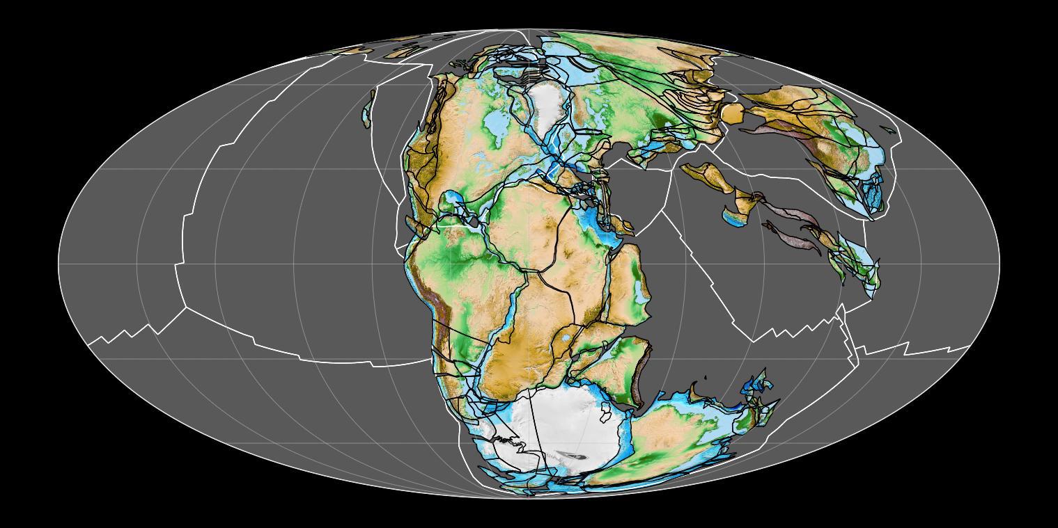 continental drift animation future