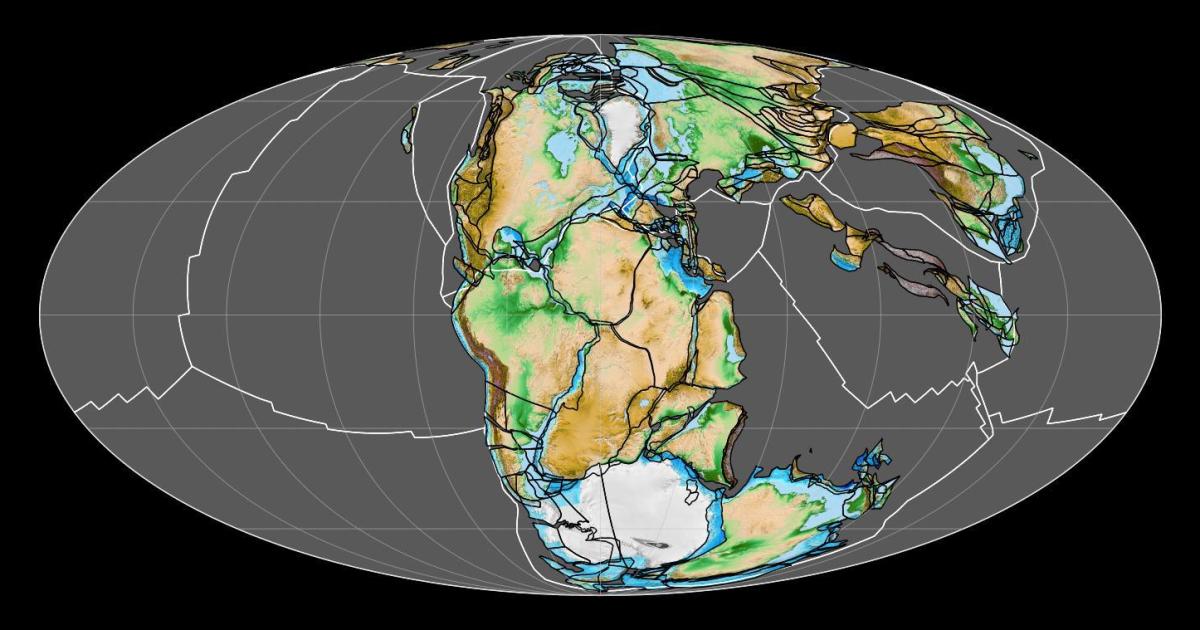 New animation shows a billion years of continental drift - Big Think