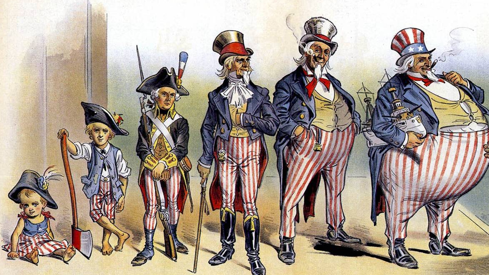 American imperialism: fat-shaming Uncle Sam - Big Think