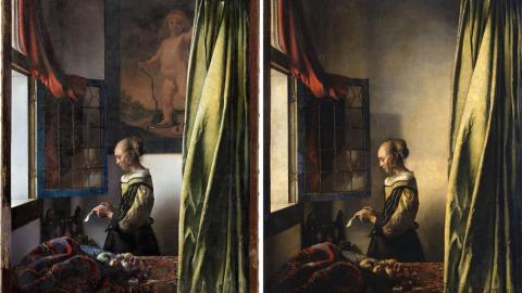 Found: a controversial painting hidden inside a painting by 