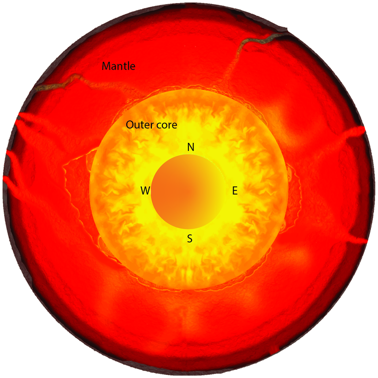 Earth S Solid Metal Inner Core Is Growing More On One Side Than The   27122234 