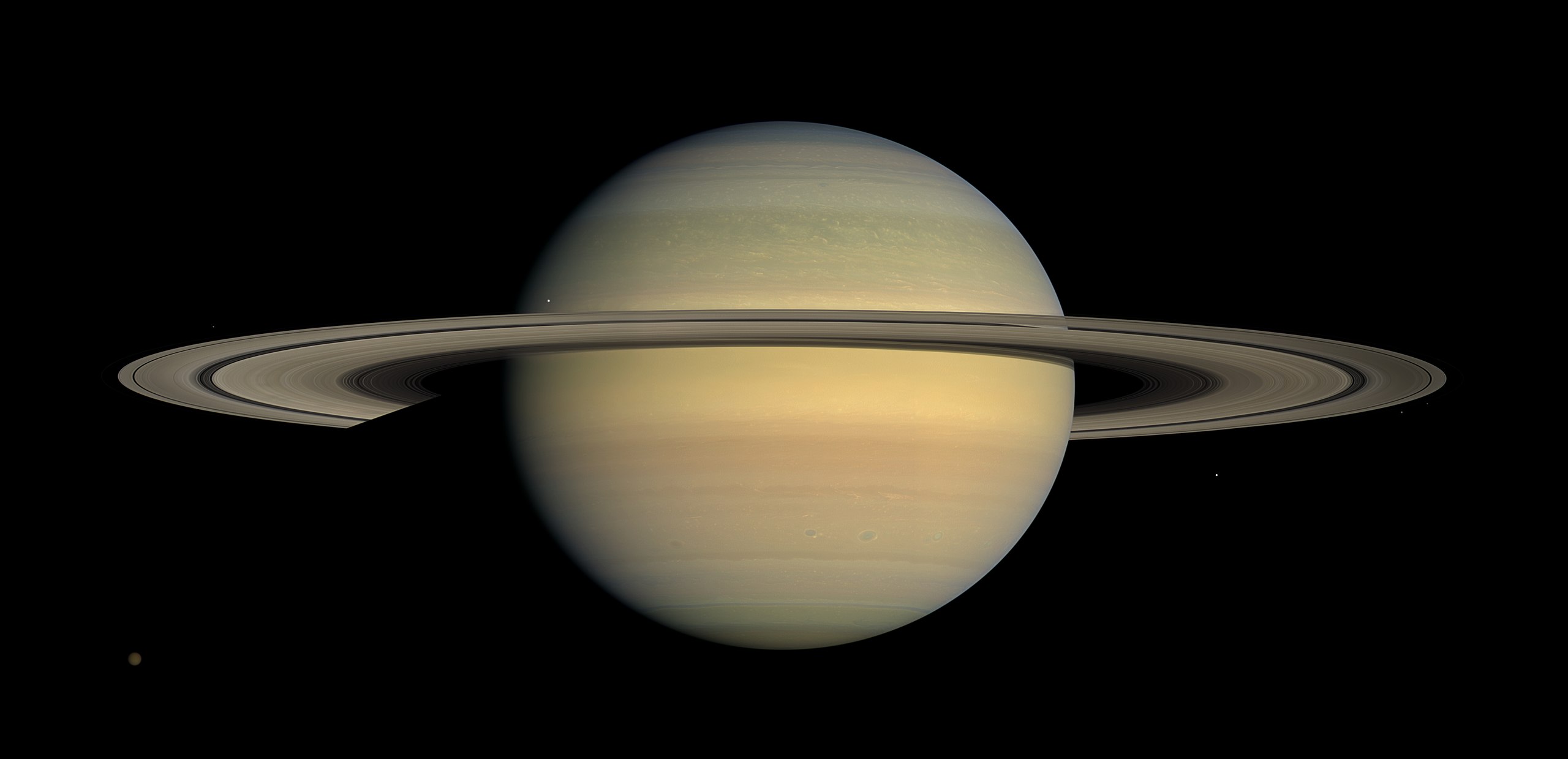 Saturn Cassini equinox