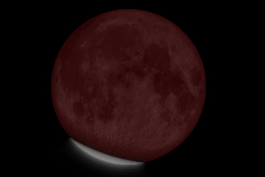 Free: Supermoon Lunar eclipse Earth Full moon, earth transparent background  PNG clipart 