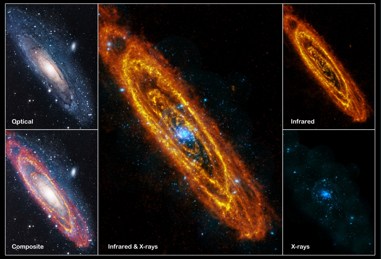 multiwavelength andromeda