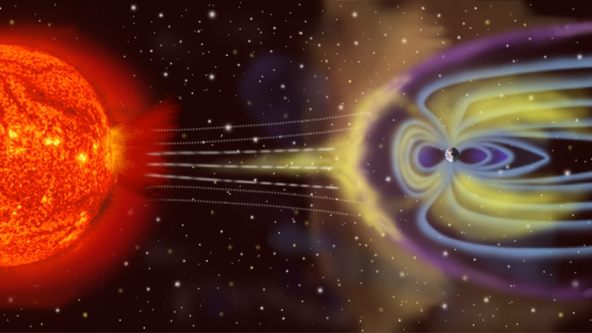 earth sun magnetic magnetosphere