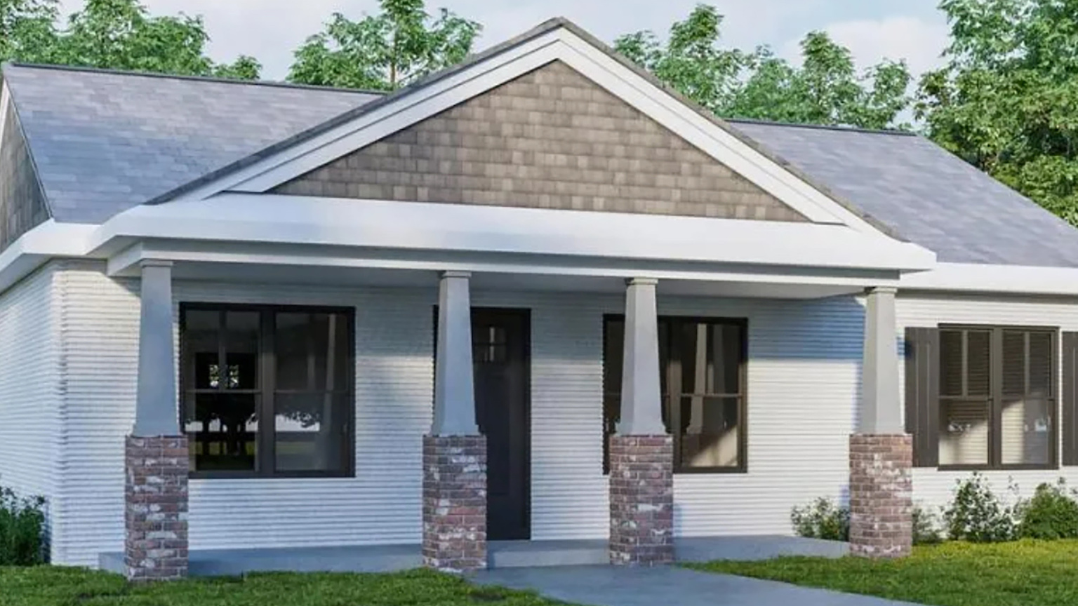 3d printed house
