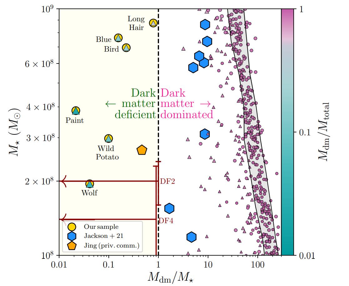 galaxies without dark matter