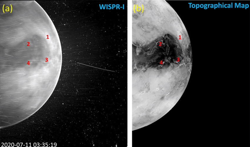 map of planet venus