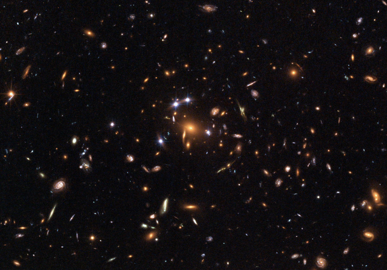 galaxy cluster colors