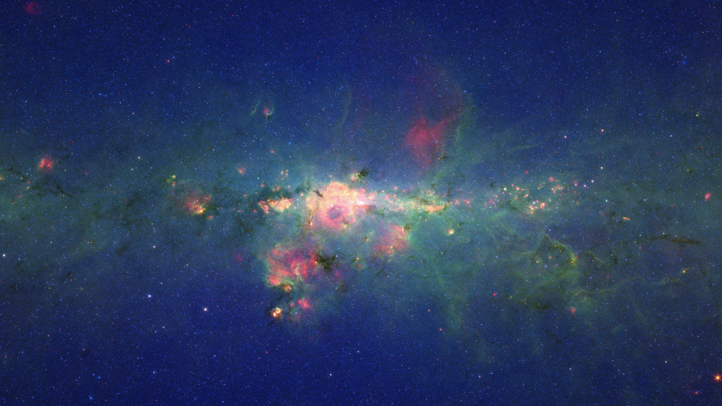 Spitzer du centre galactique