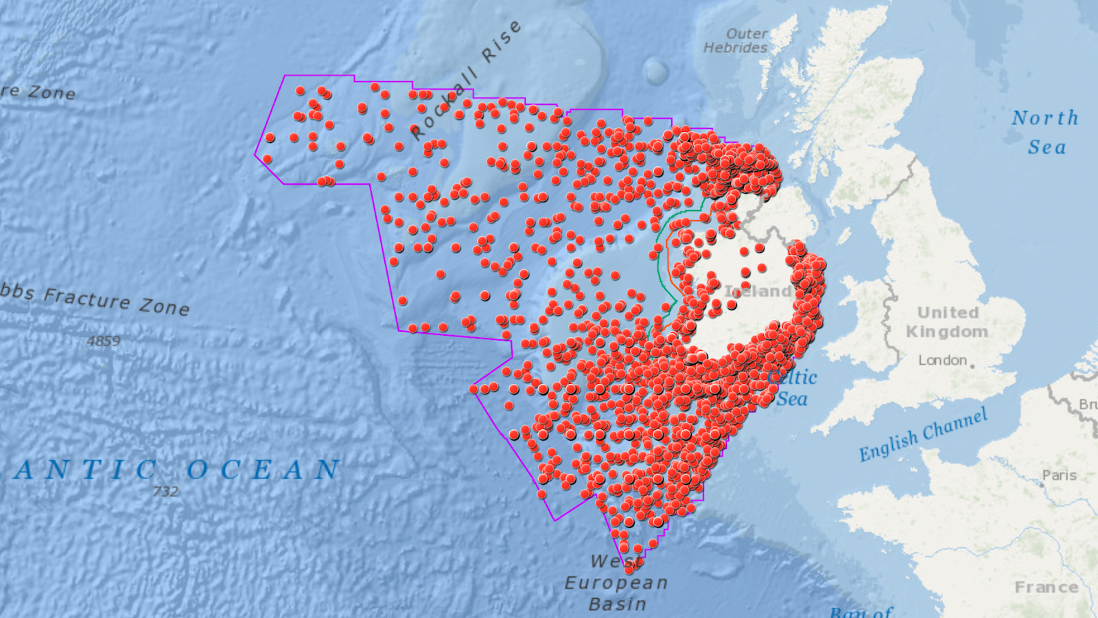 Historic Map Viewer Ireland A Map Of Irish Shipwrecks, Littered With Thousands Of Stories - Big Think