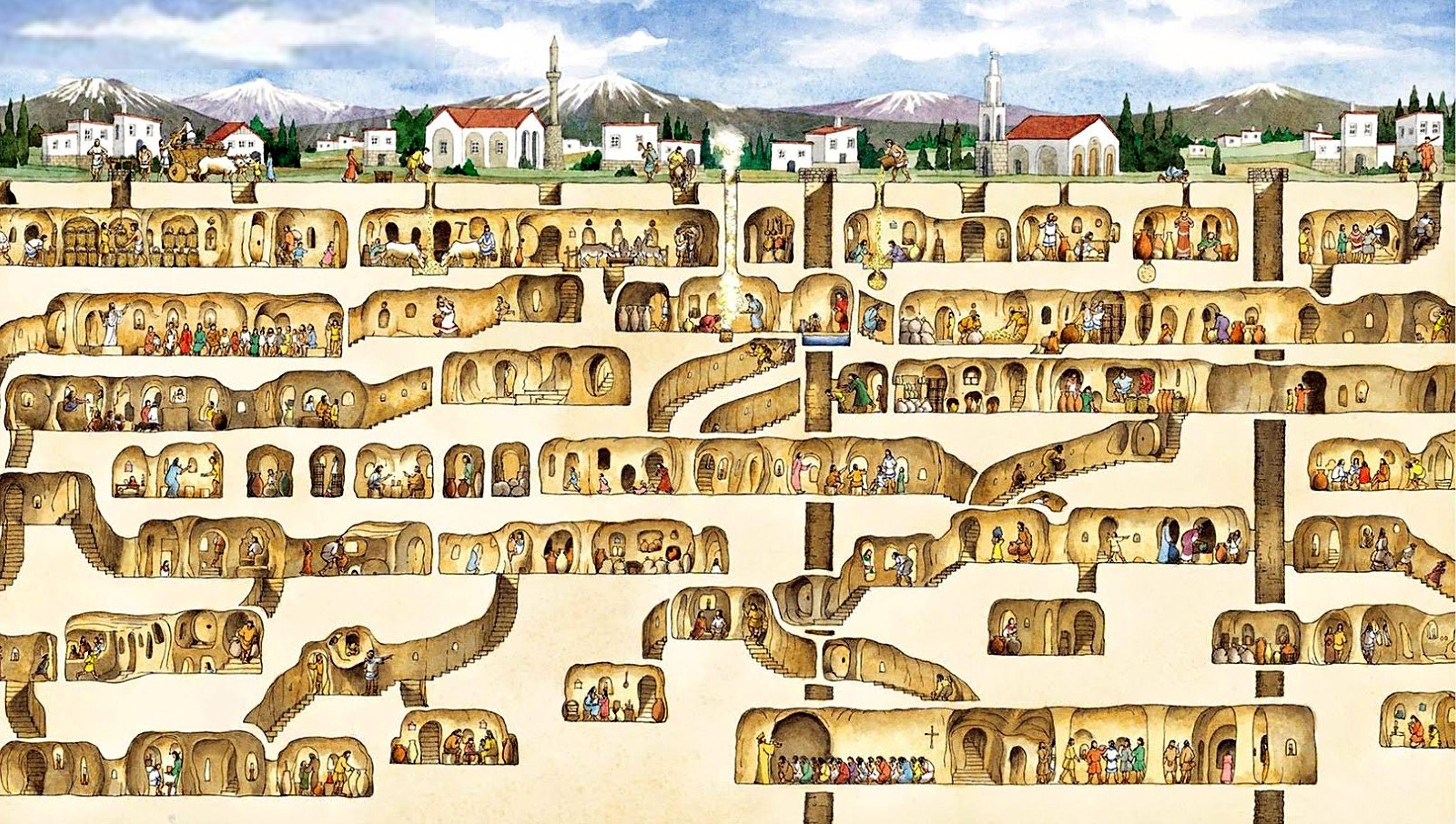 Derinkuyu: Mysterious underground city in Turkey found in man's basement