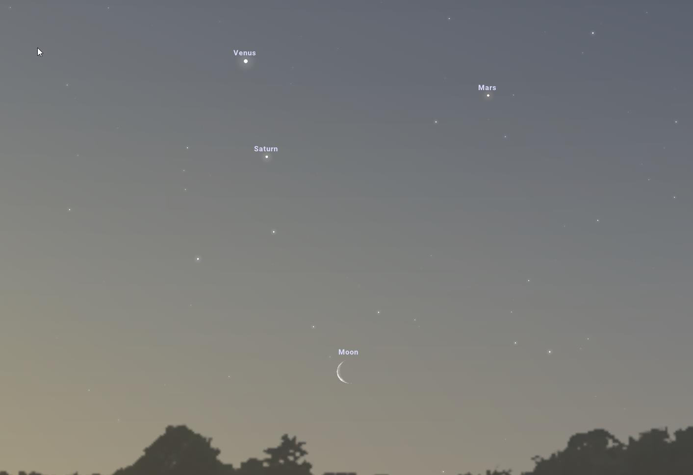 The moon will 'smile' at Venus this Thursday. Here's how to see it.