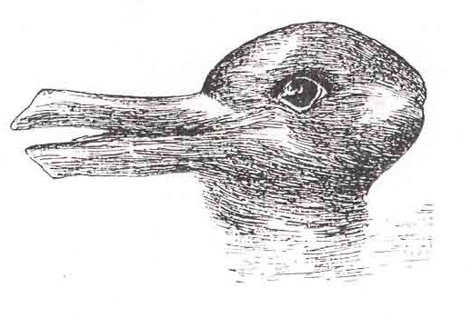 The earliest known version of the rabbit-duck illusion as it appeared in the German humor magazine Fliegende BlÃ¤tter in 1892. (Photo: Wikimedia Commons)