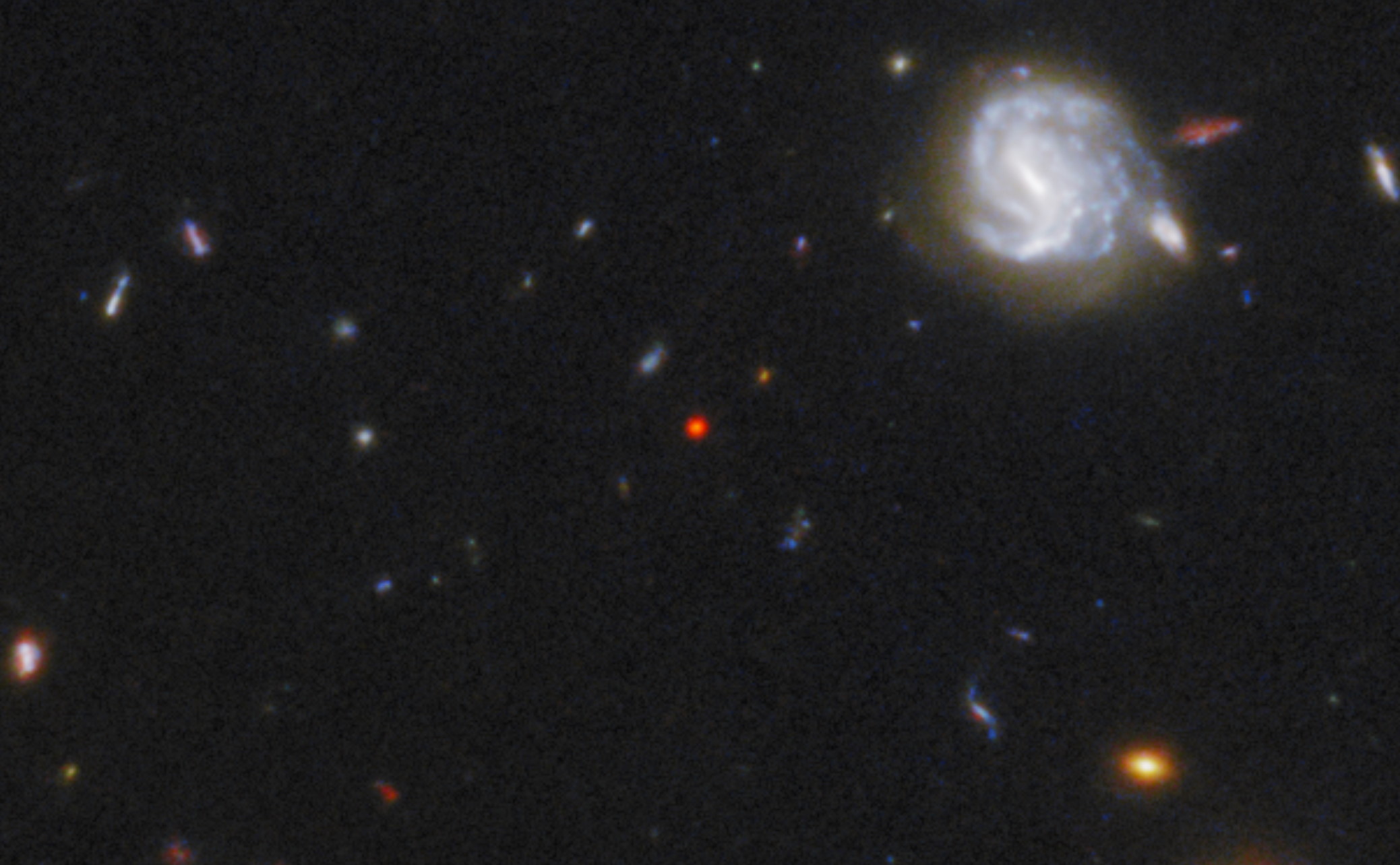 hybride quasar-galaxie