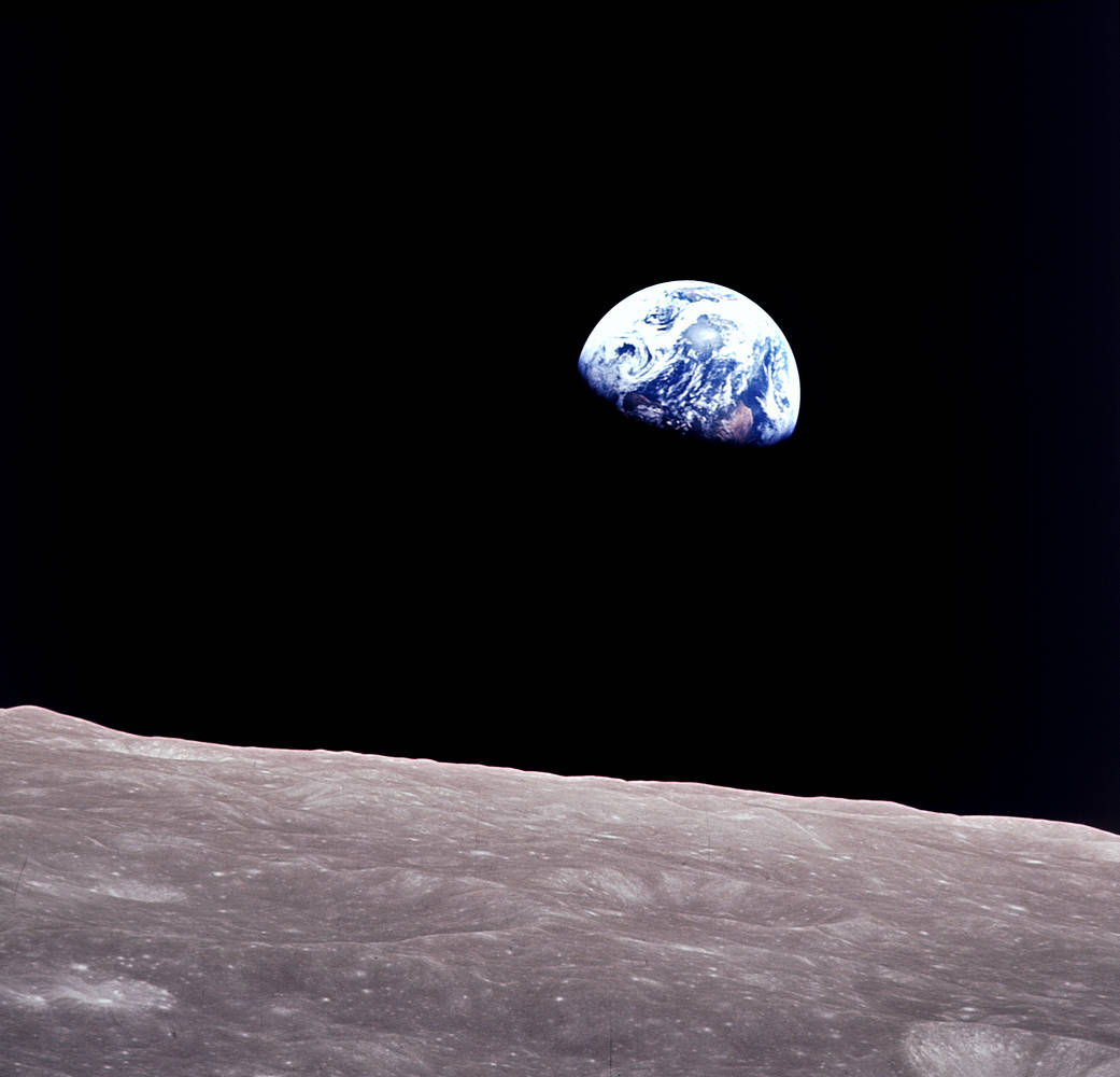 Apollo 8 sollevamento della terra