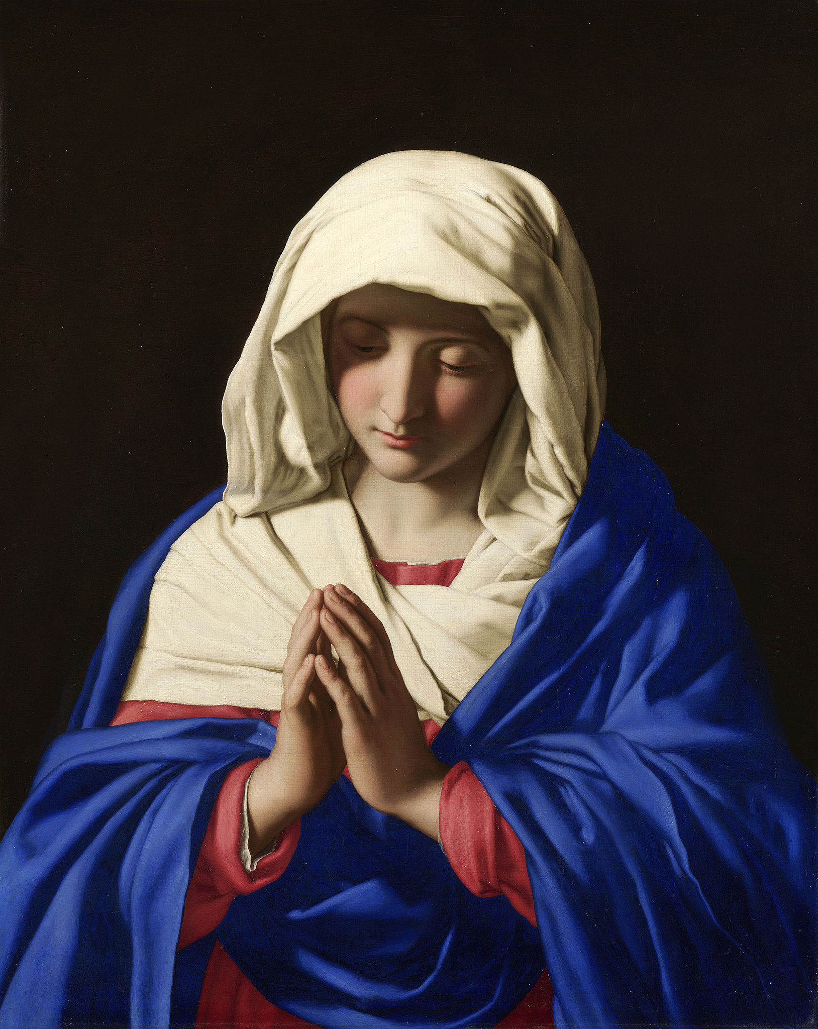 lapis lazuli Virgin Mary