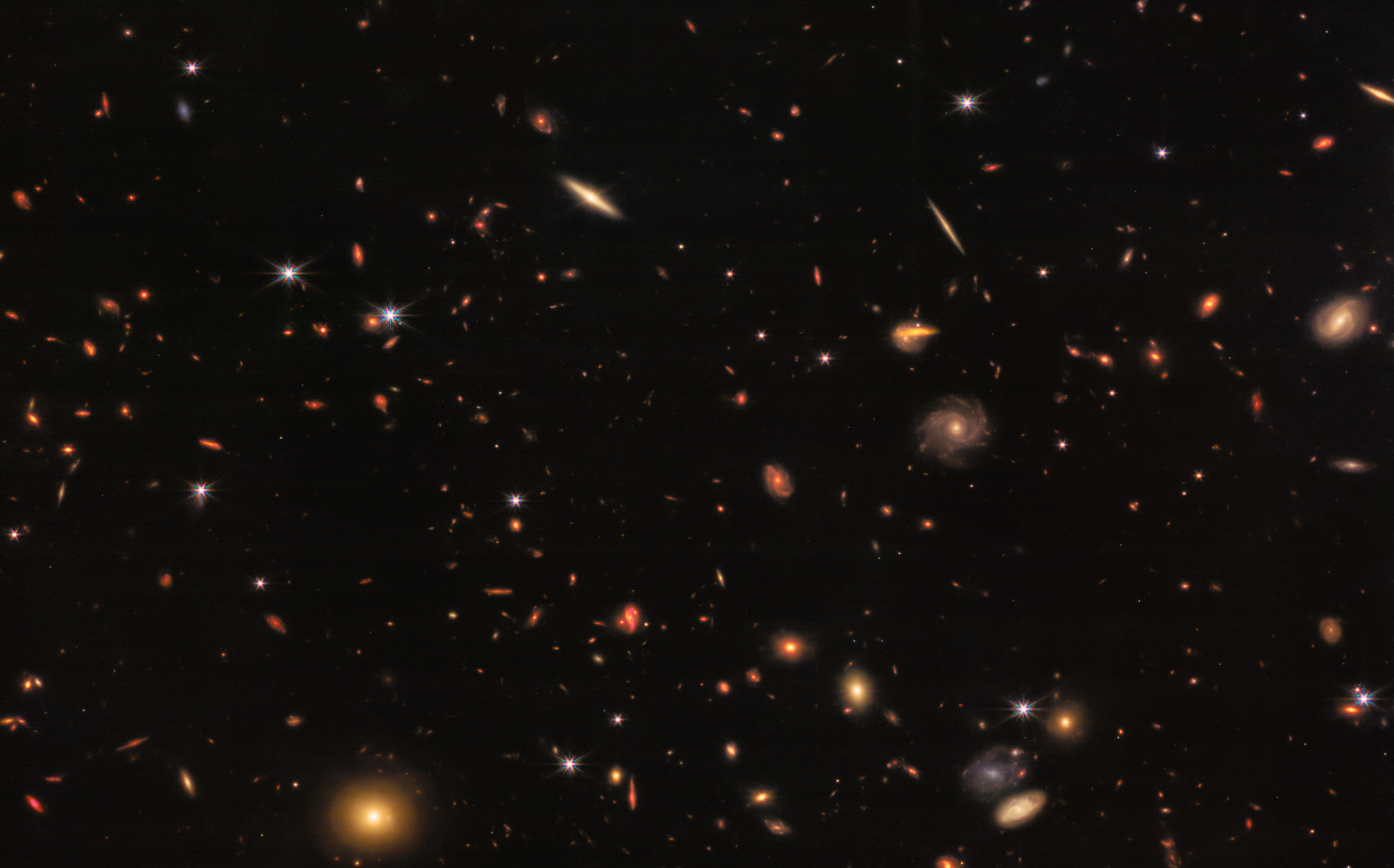 jwst background galaxies