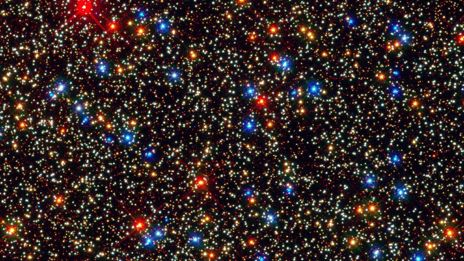 Stelle dell'ammasso globulare Omega Centauri