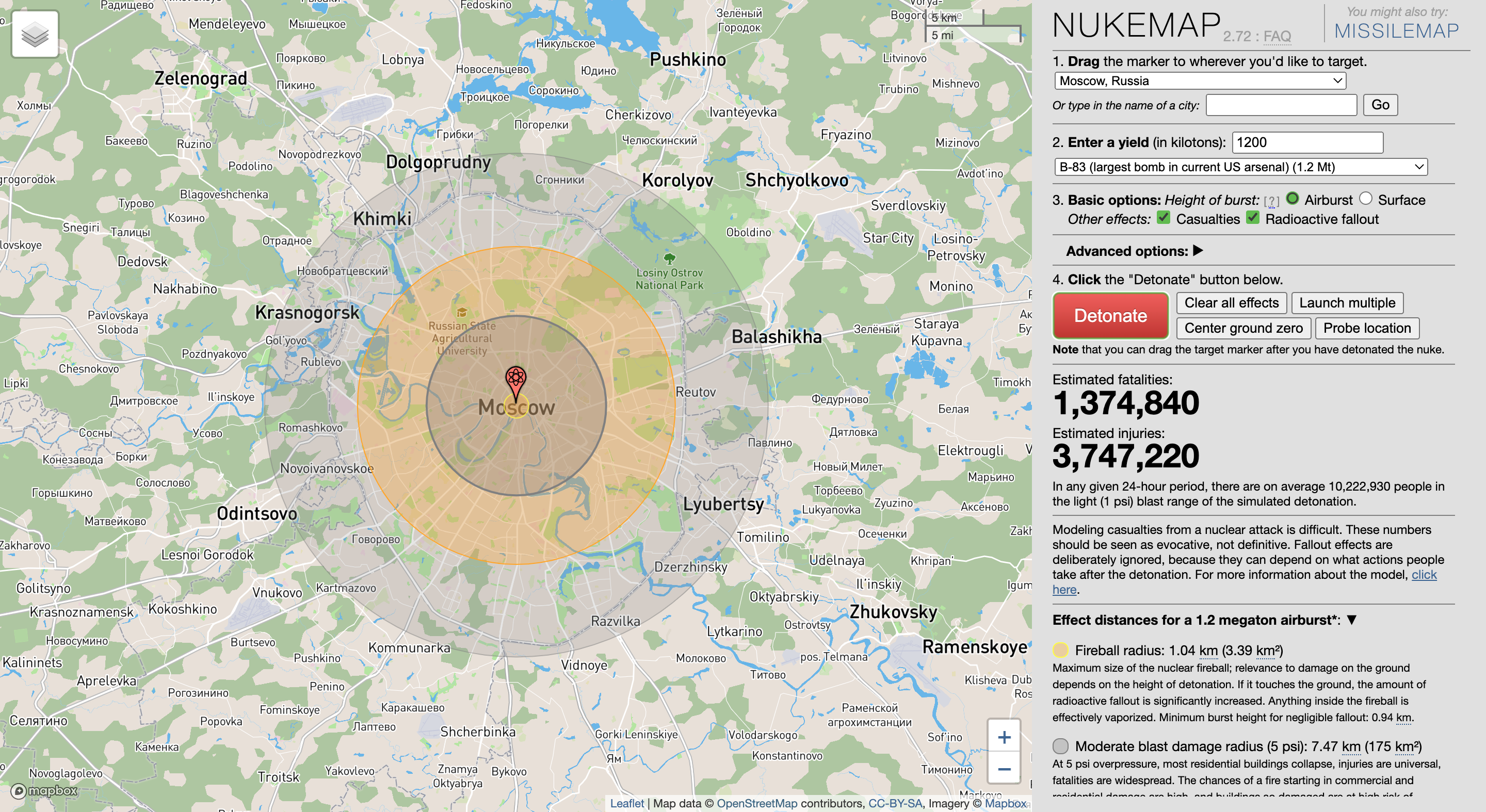 Nuke Your City With This Interactive Map Big Think 