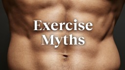 exercise myths