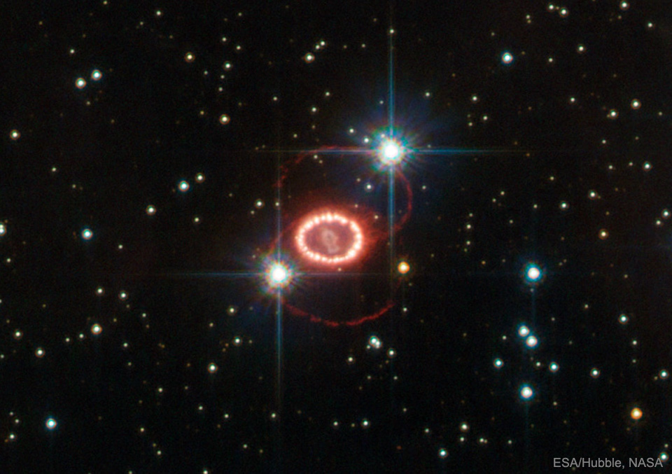 Remnants of sn 1987a